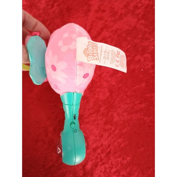 Bright Starts Light-Up Butterfly Baby Toy With Heart Shape & Rattle - Picture 4 of 6